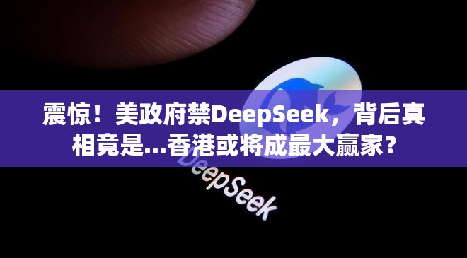 美政府禁DeepSeek