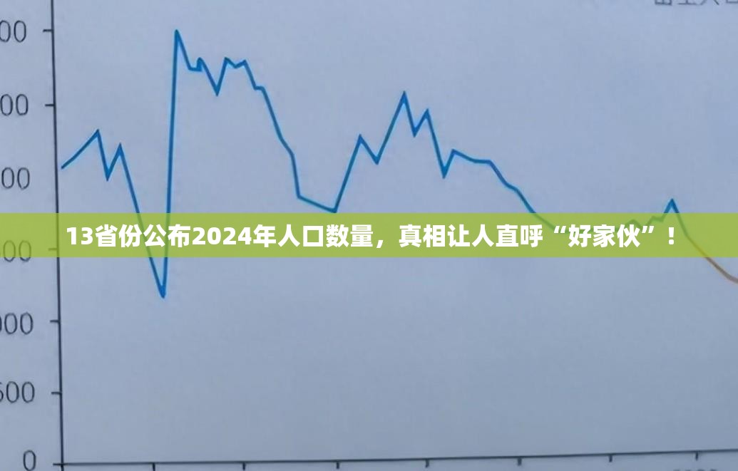 13省份公布2024年人口数量