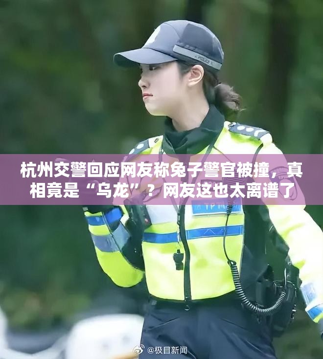 杭州交警回应网友称兔子警官被撞，真相竟是“乌龙”？网友这也太离谱了！